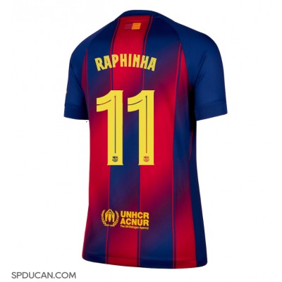 Zenski Nogometni Dres Barcelona Raphinha Belloli #11 Domaci 2025-26 Kratak Rukav Zenski Nogometni Dres Barcelona Raphinha Belloli #11 Domaci 2025-26 Kratak Rukav